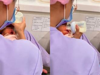 遭月子中心護理師扳開嘴射入乳汁 新生兒崩潰大哭險嗆到