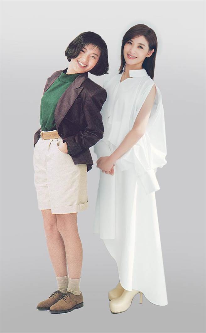 苏慧伦晒出31年前与现在模样的对比照，被封冻龄女神。（相信音乐提供）