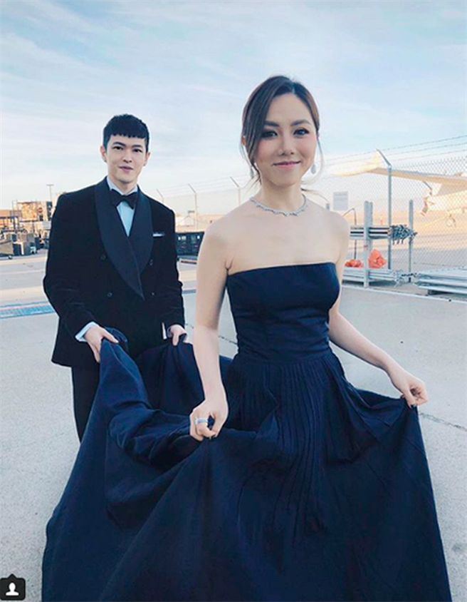邓紫棋去年还传出跟Mark秘婚，但被她否认。（图／翻摄自 IG）