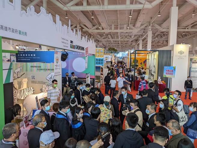 高雄旅展17日开展。（曹明正摄）