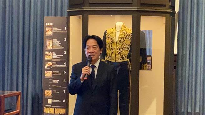 副总统赖清德今天出席母校成功大学90周年校庆活动，期许台日关系愈来愈紧密。（曹婷婷摄）