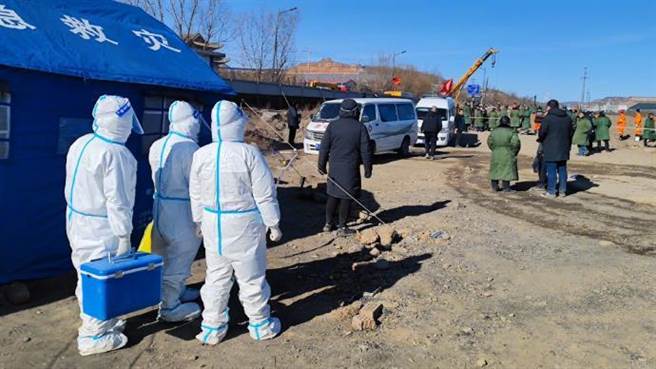 山西孝义矿灾事故进展：与被困人员取得联繫。（大陆央视）