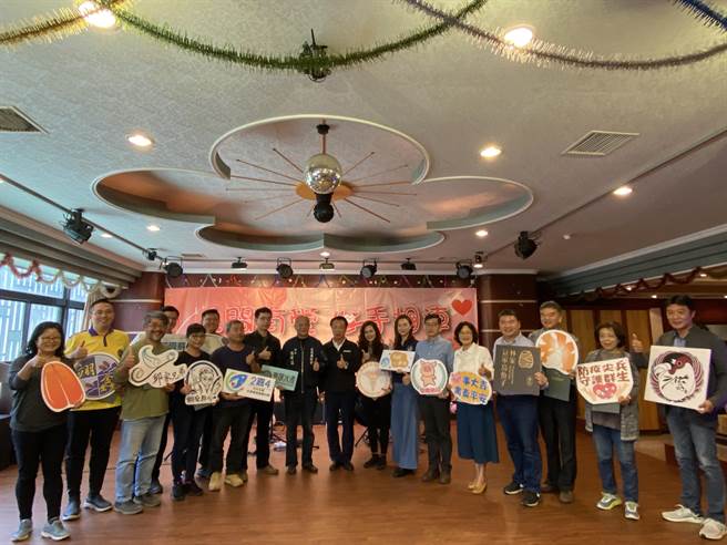 嘉义县农渔畜业连续7年力挺议会公益活动。（张亦惠摄）