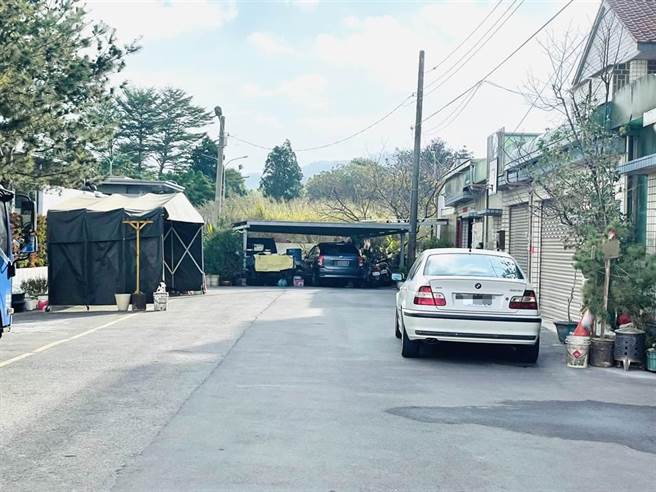 后里圳寮工业区联外道路衔接甲后路迟未打通。（陈淑娥摄）