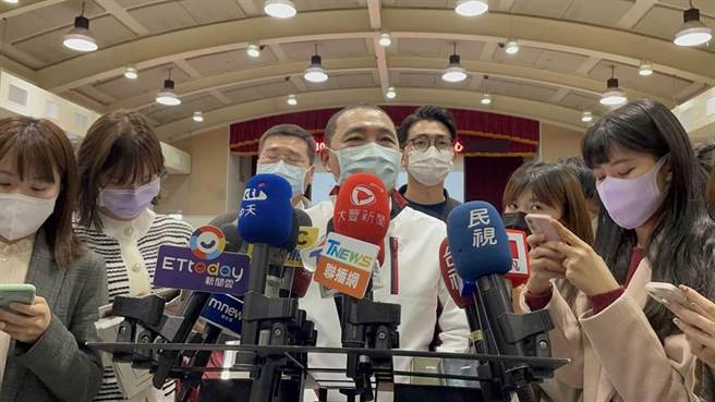 新北市长侯友宜。（叶书宏摄）