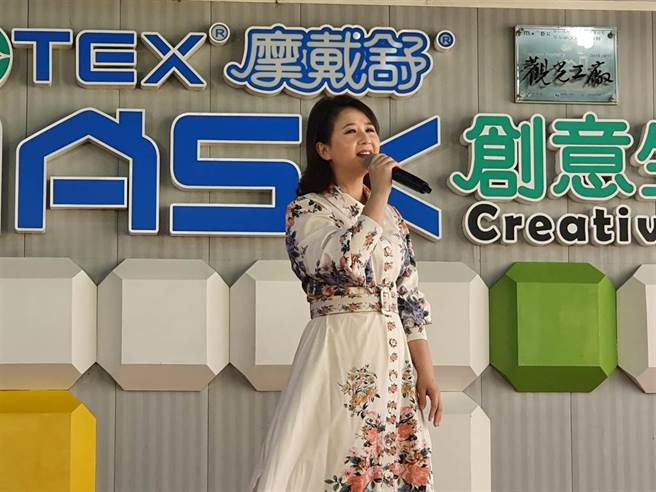 金曲入围歌手林乔安。（谢琼云摄）
