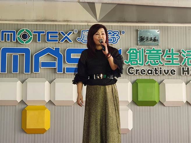 台语歌姬邱芸子。（谢琼云摄）
