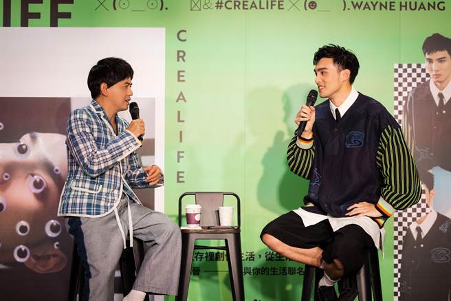 黃偉晉昨辦新專輯聽歌會。（愛貝克思提供）