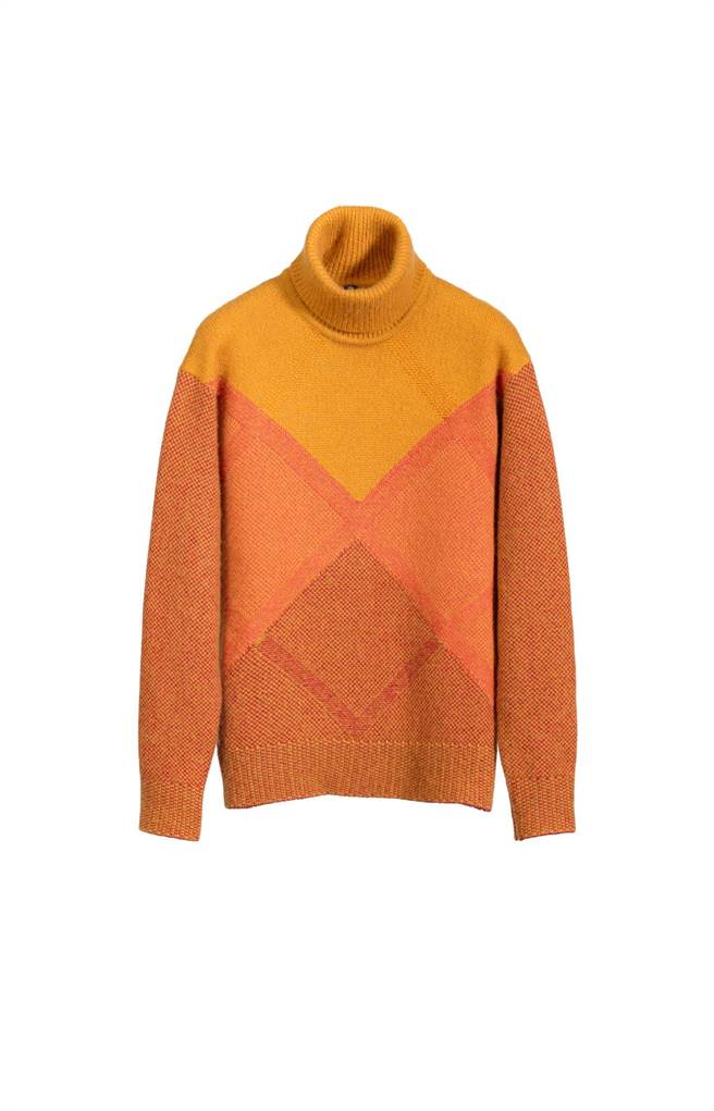 义大利精品Loro Piana高领针织毛衣，6万9000元。（Loro Piana提供）