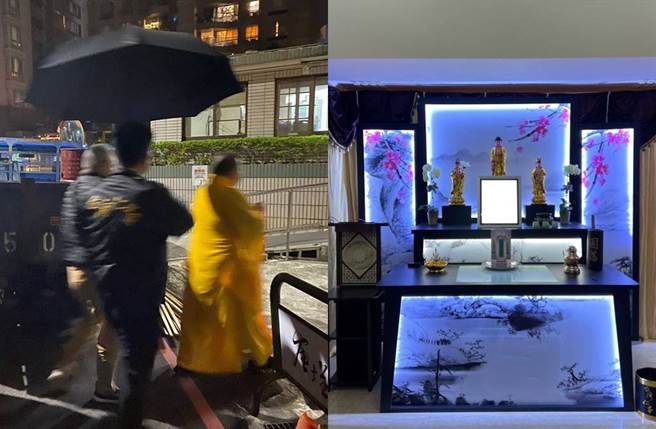 陈松勇已移灵至林口家灵堂。(图／亲友提供)