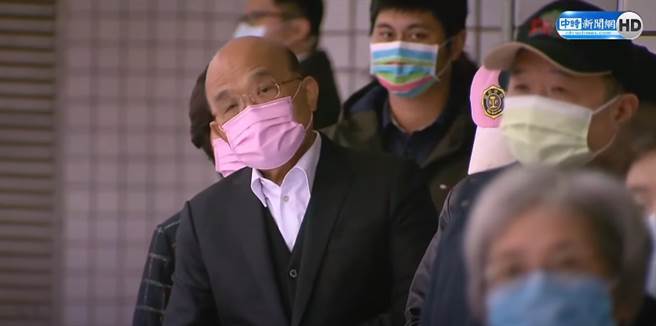 行政院院长苏贞昌。（图／本报系影音截图）