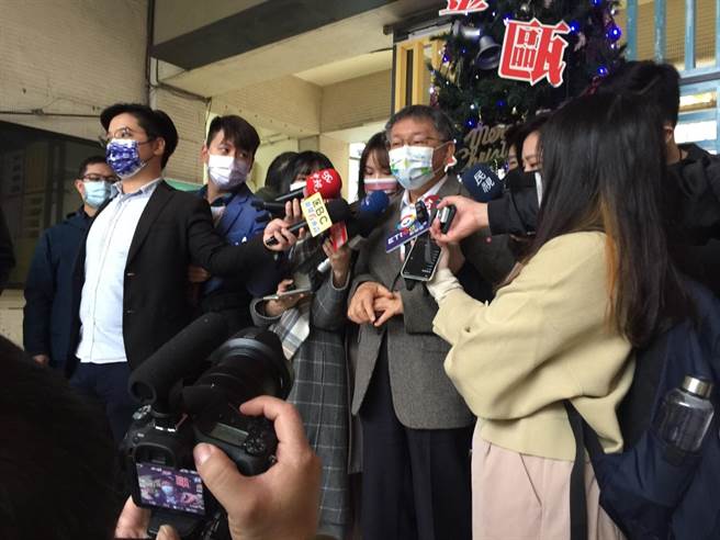 台北市長柯文哲。（張立勳攝）