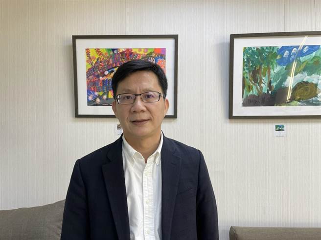 民进党立委张廖万坚 (吴家豪摄)