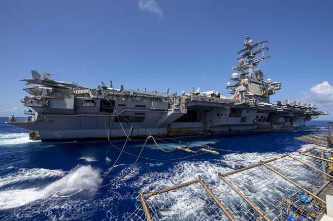 美眾院军委会副主席表示，「雷根号」6月被调离西太平洋，是「我们有生之年犯下的最大战略错误之一」。图为「雷根号」。（图／DVIDS）