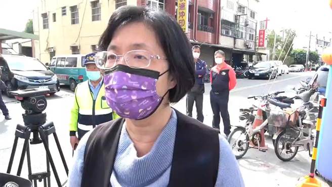 彰化縣長王惠美強調，若升格直轄市對彰化縣的發展有正面助益，她樂觀其成。（謝瓊雲攝）