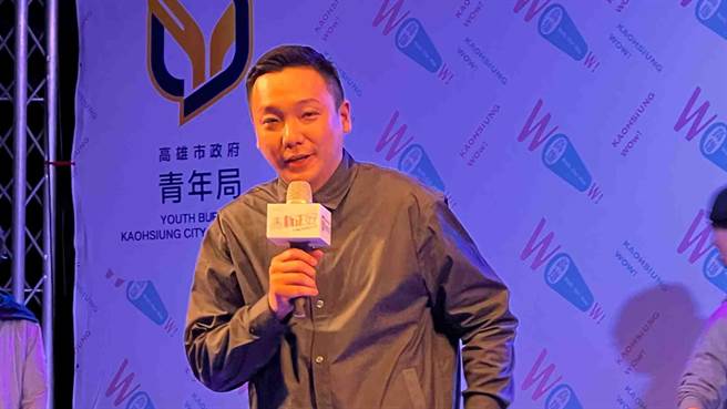 青年局长张以理宣示高雄将是这群去权威化、敢表达的Z世代最宜居的城市。（柯宗纬摄）