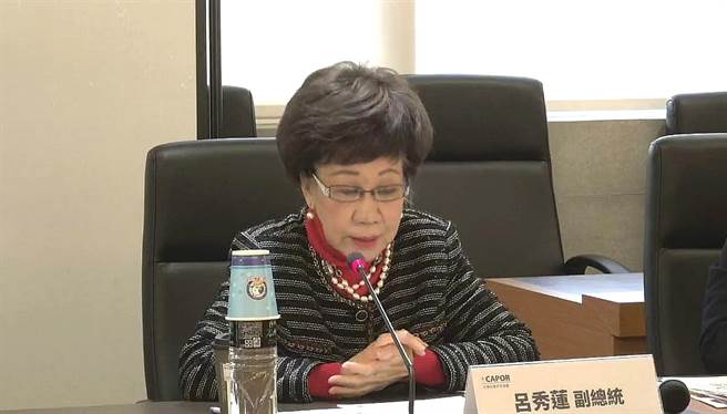 吕秀莲(崔慈悌摄)