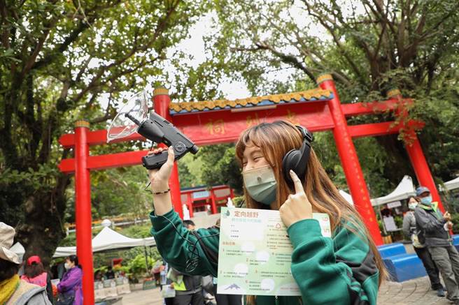 林务局今天在台东市举办「鲤鱼山保安林森山派对」。（台东林管处提供）