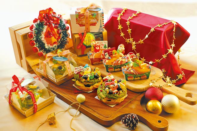 福朋耶誕-魔豆小舖及澎湖福朋喜來登酒店推出愛心公益耶誕聯名商品。（澎湖福朋喜來登酒店提供）