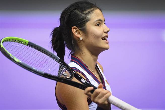 英国网球女将拉杜卡努获选BBC年度最佳运动人格奖。（美联社资料照）