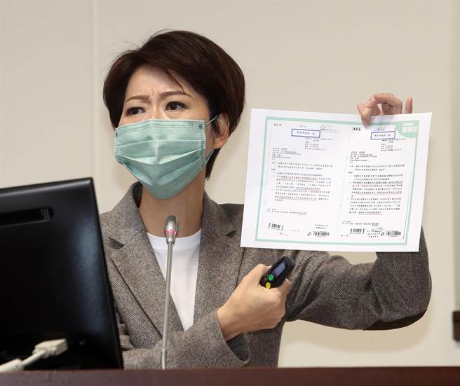 民進黨立委陳亭妃。（資料照，劉宗龍攝）