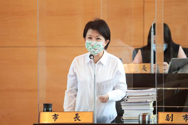 卢秀燕说，公投是人民做主，不管结果一定要尊重，对于公投结果没有评论。 （陈世宗摄）