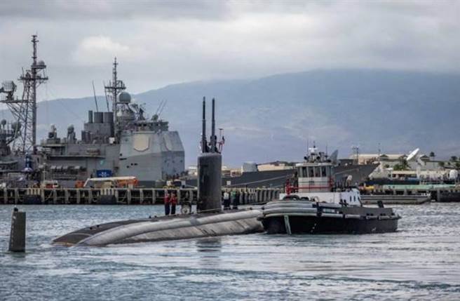 美核潛艦SSN 759，進駐關島。摘自太平洋艦隊網站