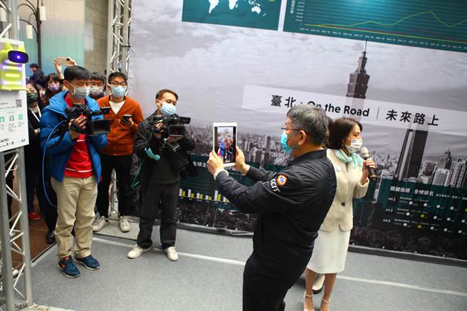 台北市長柯文哲。（張立勳攝）