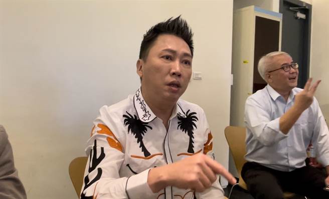 赵正平被问王力宏离婚风暴，炮火猛烈。（林淑娟摄）