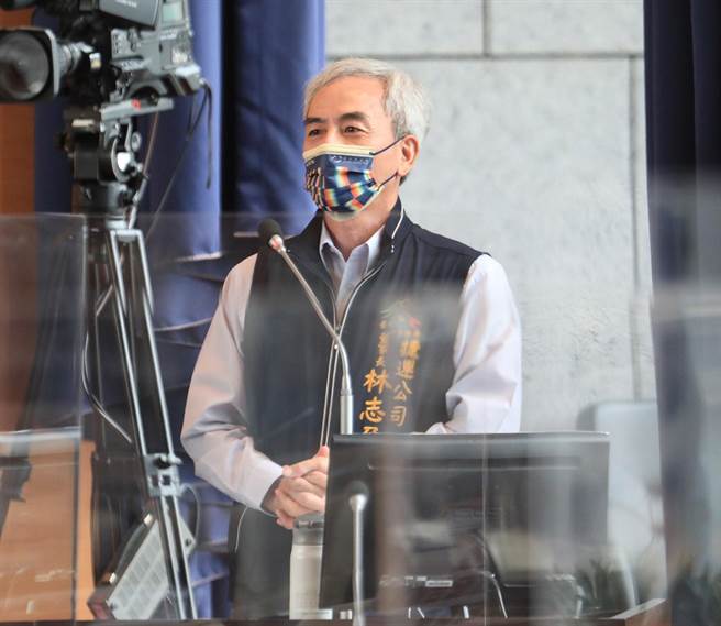 中捷董事长林志盈强调，寒暑假销售会提高。（陈世宗摄）