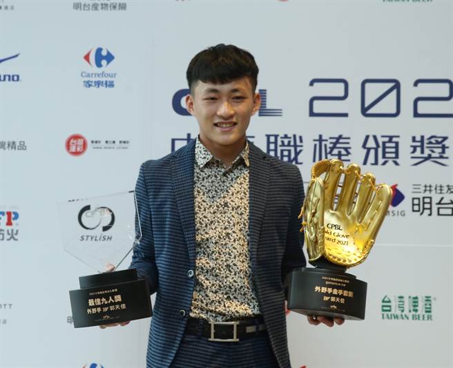 味全龍隊郭天信。（陳怡誠攝）