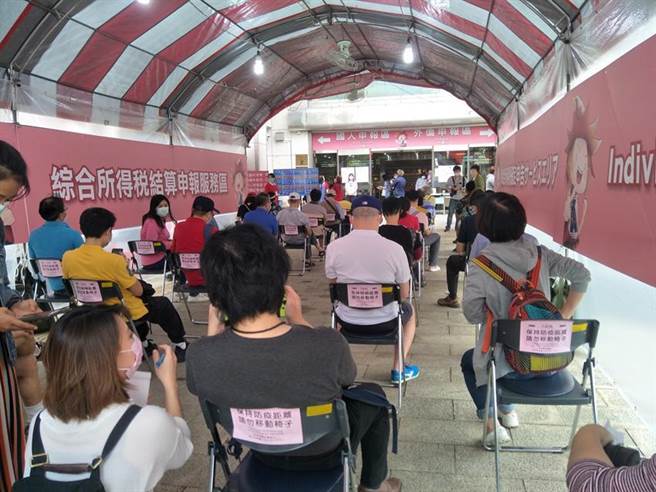 （报税示意图。图／林昱均）
