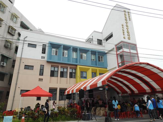 竹鹿综合社会福利馆，20日落成启用。（南投县政府提供／廖志晃南投传真）