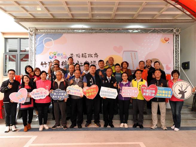 竹鹿综合社会福利馆，20日落成启用。（南投县政府提供／廖志晃南投传真）