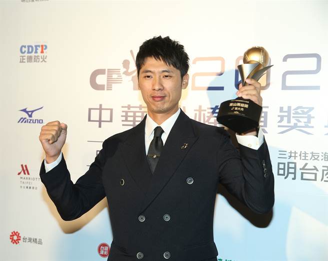 中信兄弟官大元。（陈怡诚摄）