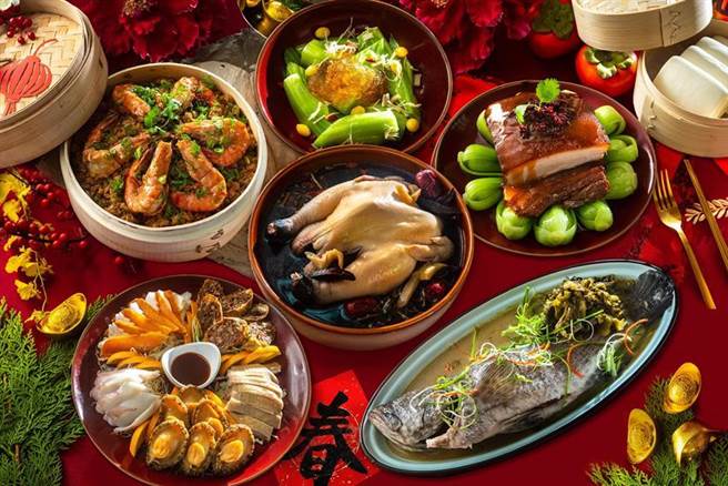 烟波饭店集团旗下饭店春节团圆宴同步开放订席。图／烟波饭店集团