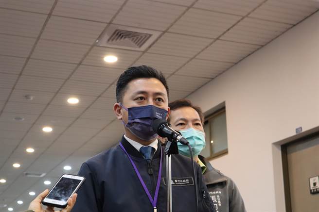 新竹市長林智堅認為台北市長柯文哲應對自己的家鄉新竹多鼓勵祝福，少批評，理解新竹人期待。（邱立雅攝）