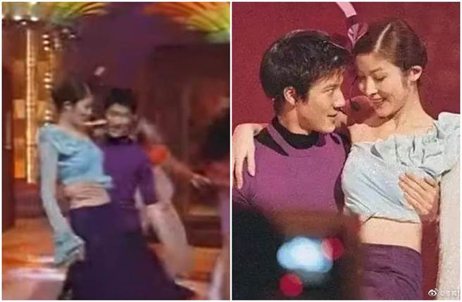 王力宏被指曾對陳慧琳伸狼爪，不過關鍵瞬間鏡頭正巧移開沒拍到。（圖／微博、IKELLY DYDS Youtube）