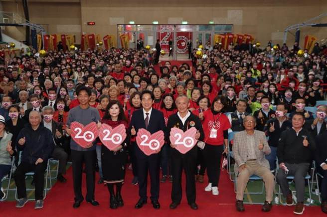 瓷林公司董事长林光清所创建的协和慈善基金，21日举行20周年庆祝活动。（苗栗县政府提供／谢明俊苗栗传真）