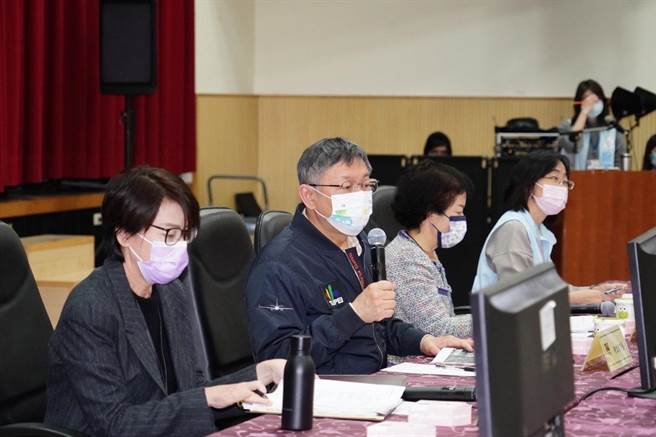 台北市長柯文哲。（台北市政府提供／張立勳台北傳真）