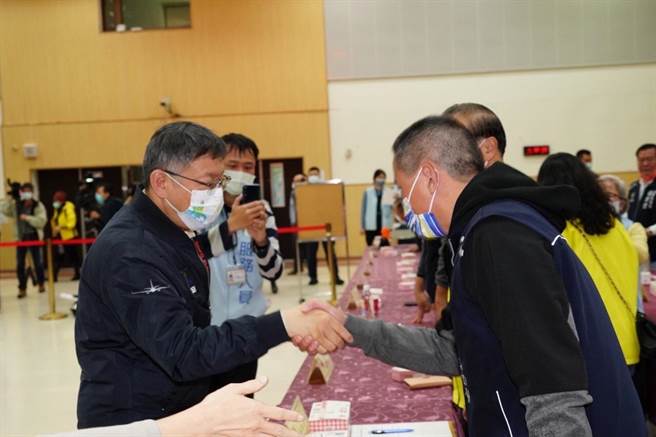 台北市長柯文哲。（台北市政府提供／張立勳台北傳真）