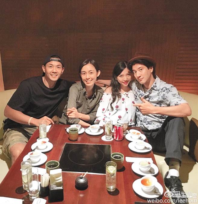 李靓蕾澄清黑范夫妻和王力宏没有不正当关系。（图／翻摄自微博）