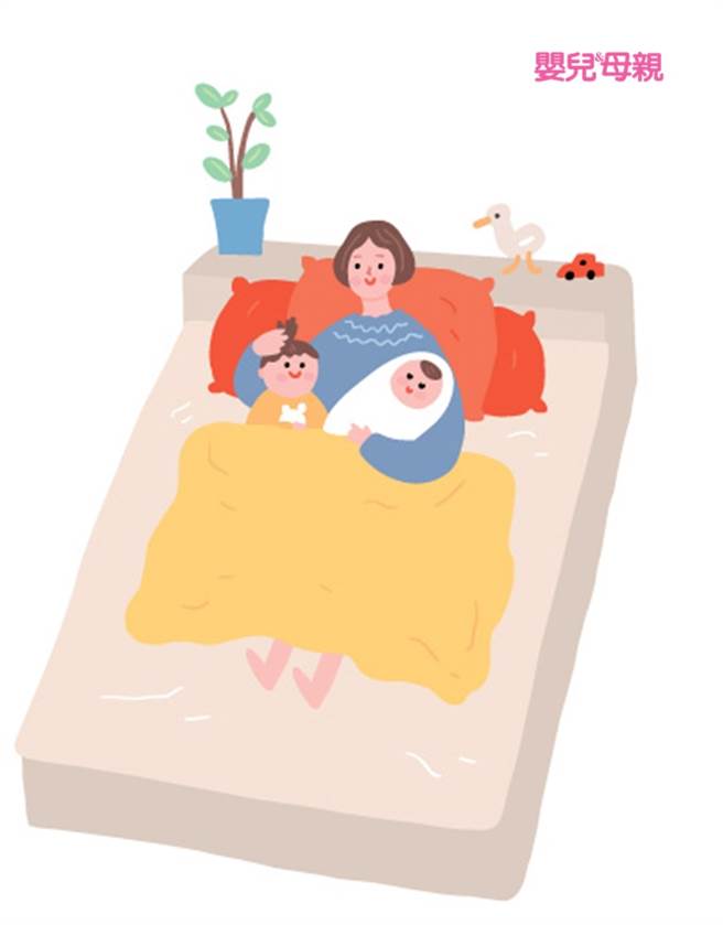 喂饭、洗澡、想上厕所怎么办？全职妈妈一打二不崩溃指南。(图/婴儿与母亲提供)
