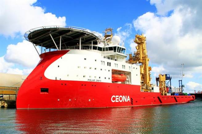 （东方风能购入「Polar Onyx北极玛瑙号」，完成国内离岸风电海缆船队布局。图／东方风能提供）