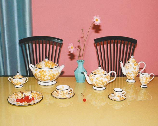 Gucci推出的整套家居系列相当有过节的「仪式感」。（Gucci提供）