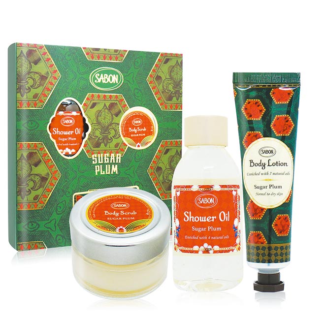 大叶高岛屋的DOZO BEAUTY推出SABON胡桃钳幻游三部曲礼盒，原价1580元，特惠价1200元。（大叶高岛屋提供）