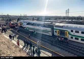 德黑蘭兩列火車擦撞 至少22人受傷