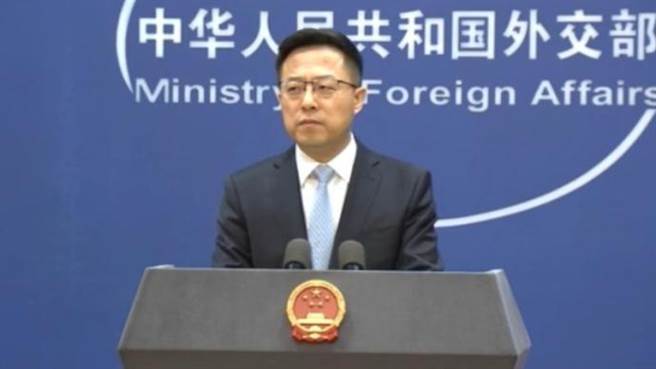 美國國際宗教自由委員會強烈譴責中國對其成員追加制裁。圖為中國外交部發言人趙立堅。（中國外交部網站）