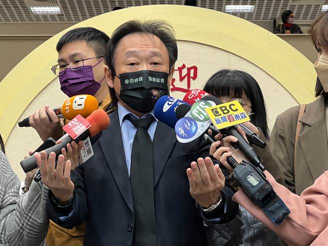 台北市议员王世坚回应违停事件。（资料照/杨亚璇摄）