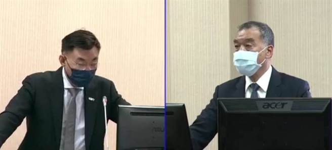 国防部长邱国正今赴立法院国防委员会备询。（ 摘自立法院）